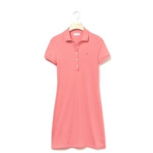 Lacoste Women’s Stretch Cotton Mini Piqu Polo ( Golf / Tennis) Dress